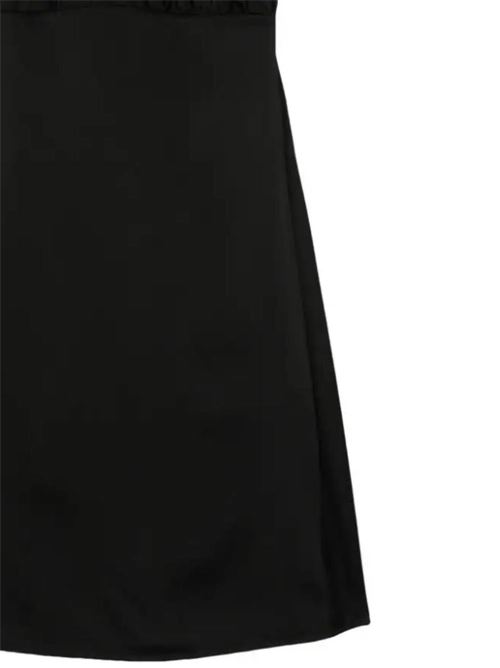 Black women's sleeveless midi dress Jil Sander | J01CT0161J76018001